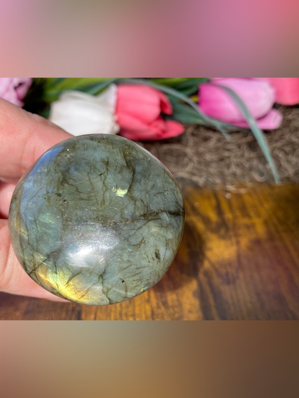 Labradorite Mushroom - Picture 10 of 16